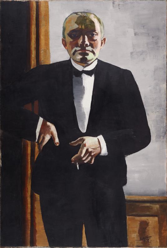 Self-Portrait in Tuxedo